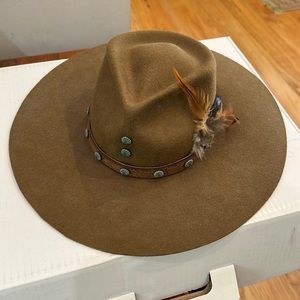 LUXURY women’s - Laura Ingalls wool fedora hat